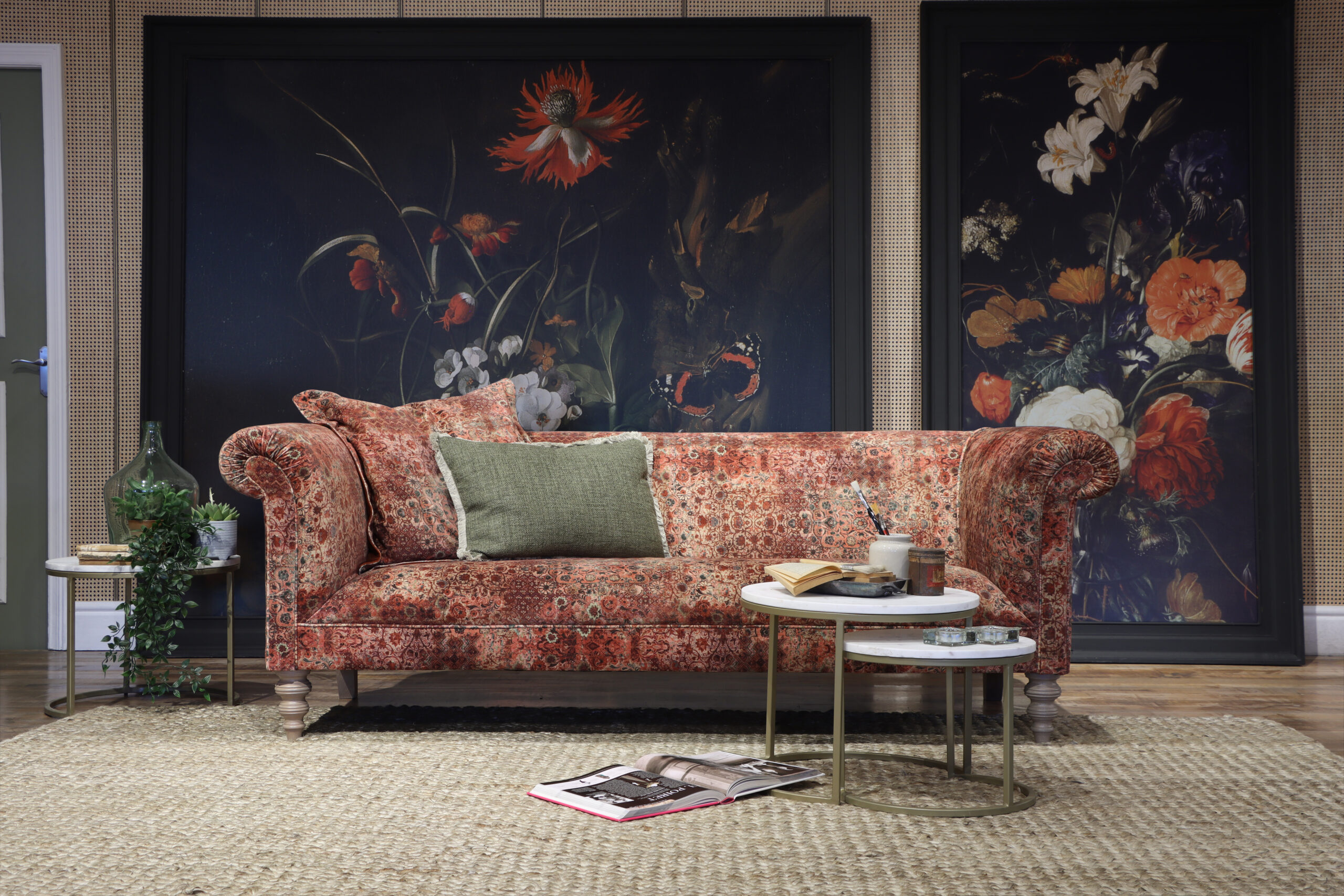 Tetrad Bloomsbury sofa in a styled interior
