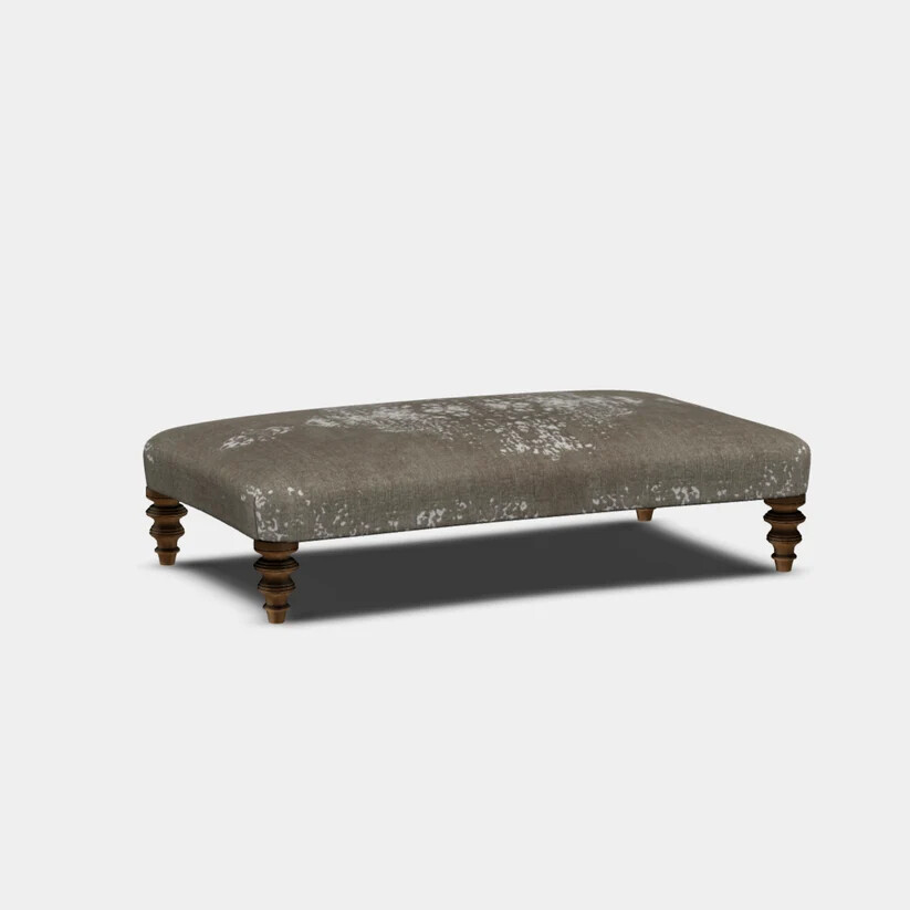 Tetrad Jacaranda Large Curved Plain Top Stool