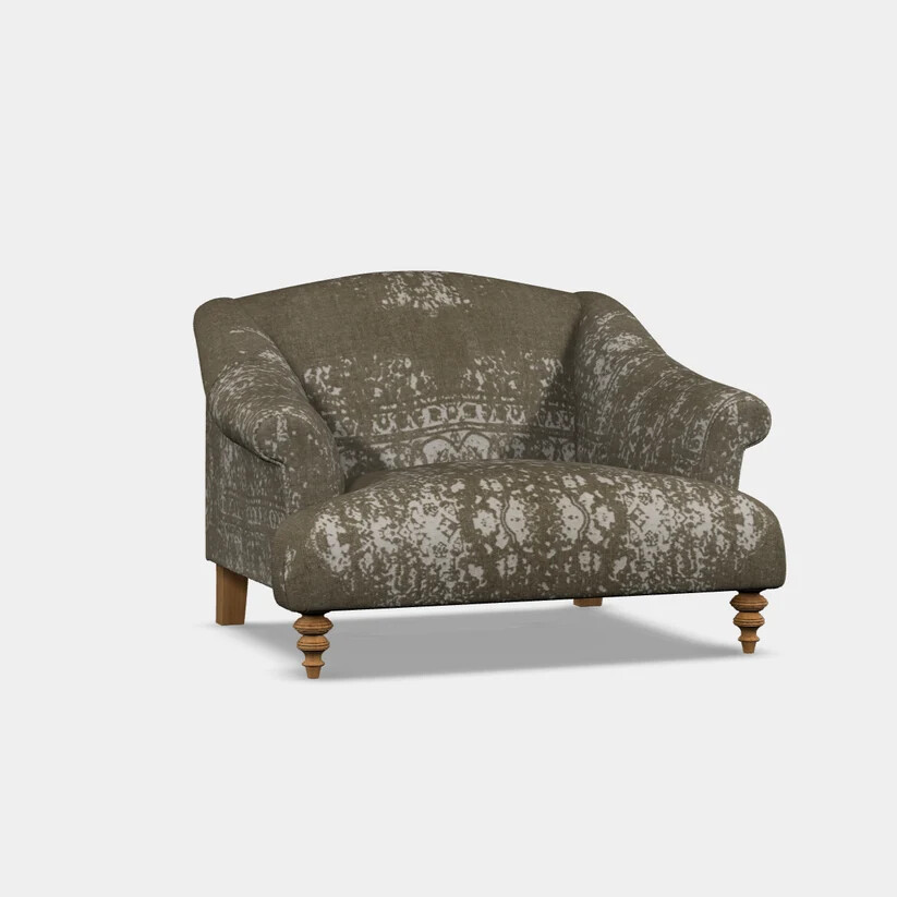 Tetrad Jacaranda Snuggler Sofa
