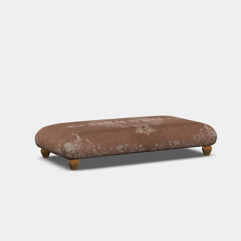 Tetrad Jacaranda Large Rect. Stool