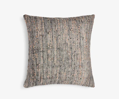 Large Square Blue/Grey/Black Cushion
