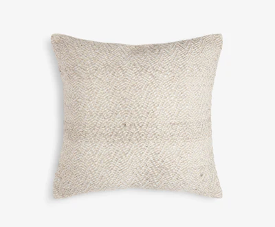 Large Square Herringbone Cushion