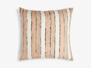 Large Square Striped Cushion