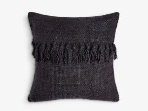 Medium Square Indigo Tassel Cushion