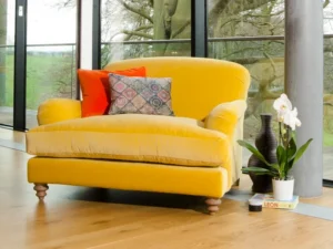 Tetrad Ruffle Snuggler Sofa